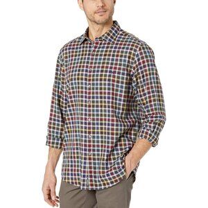 Rodd & Gunn Mens Button Down Shirt Coronation Pier Plaid Multicolor M